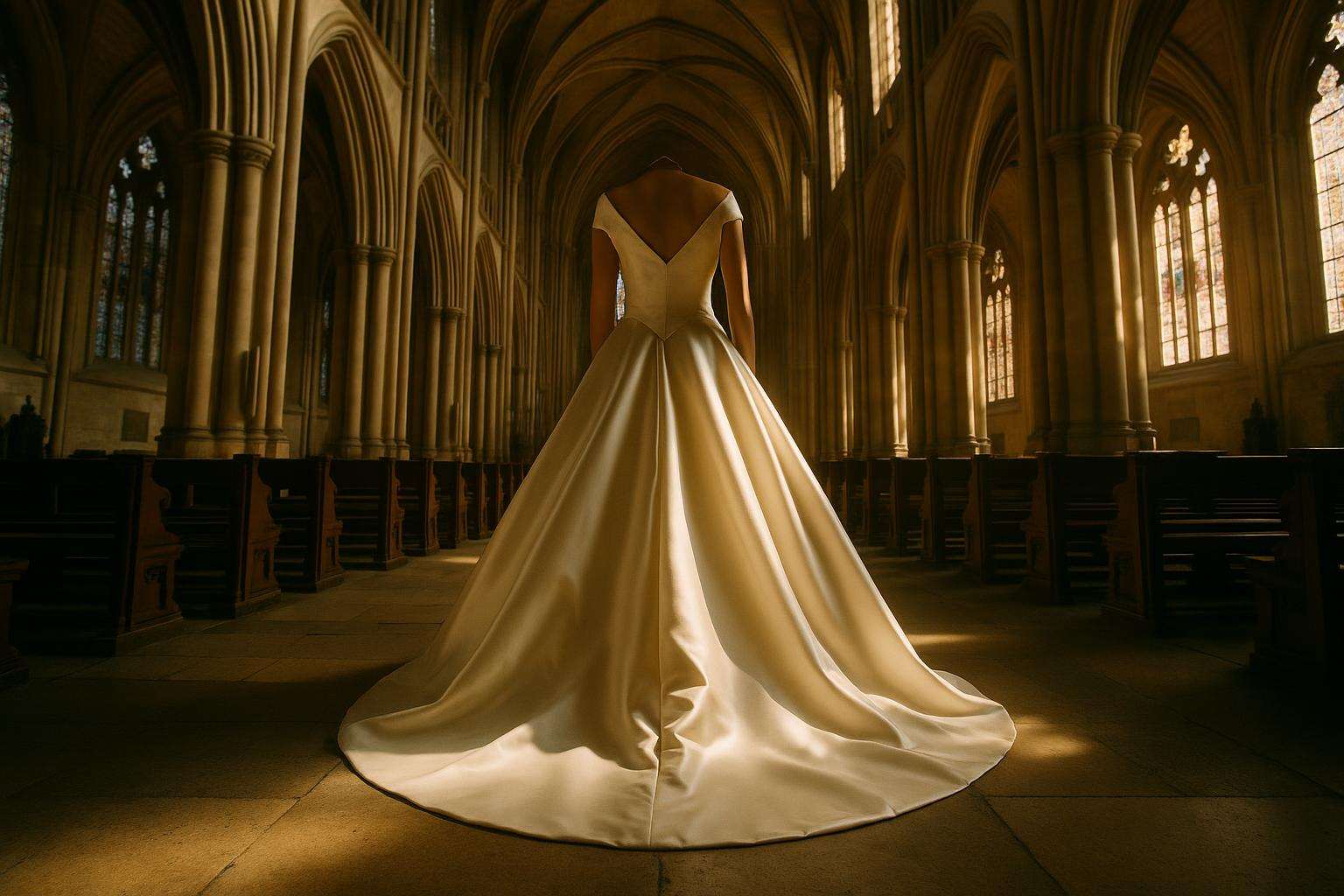 Basque Waist Wedding Dress: The Elongating V-Waistline