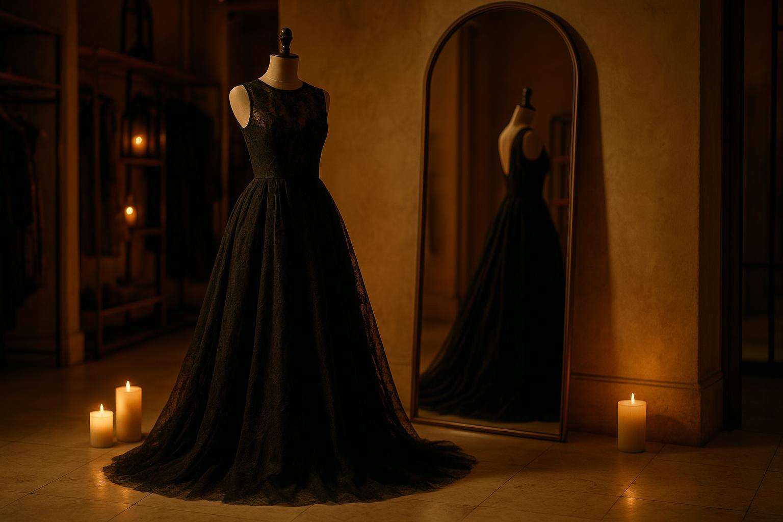 Black Wedding Dress: The Bold Bride's Statement