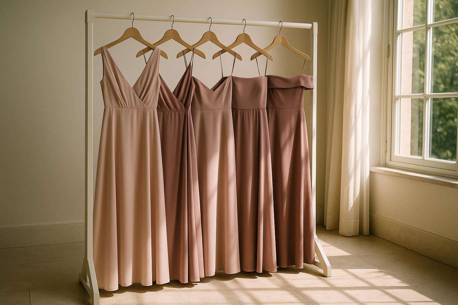 Mismatched Bridesmaid Dresses: How to Do It Cohesively