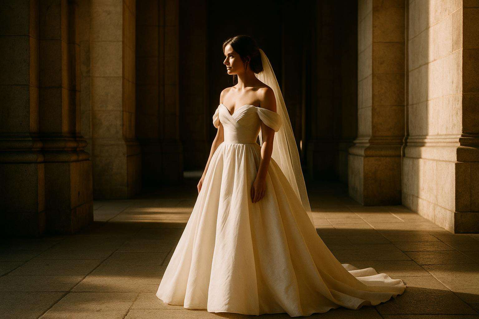 Off-the-Shoulder Wedding Dress: The Romantic Neckline Guide